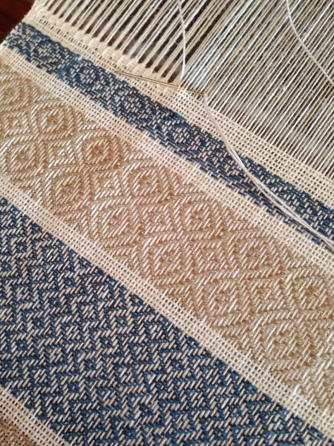 Big reveal: woven tea towels! – Simple Crafty Life Woven Tea Towels, Weaving Patterns Loom, Rigid Heddle Weaving Patterns, Weaving Loom Diy, Towel Weaving, Rigid Heddle Weaving, Weaving Drafts, Diy Weaving, Weaving Designs