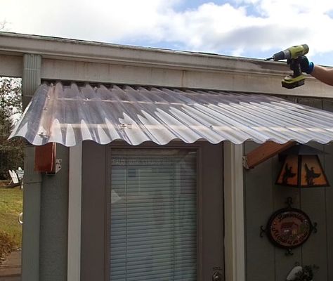 20 DIY Front Door Awning Ideas - Hello Lidy Shed Awning Ideas, Front Door Awning Ideas, Door Awning Ideas, Over Door Canopy, Diy Front Door, Awning Over Door, Awning Ideas, Front Door Awning, Diy Awning