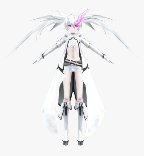 White Rock Shooter, Black Rock Shooter, White Rock, Black Rock, Hd Images, Png Download, Free Png, Transparent Png, Image Types