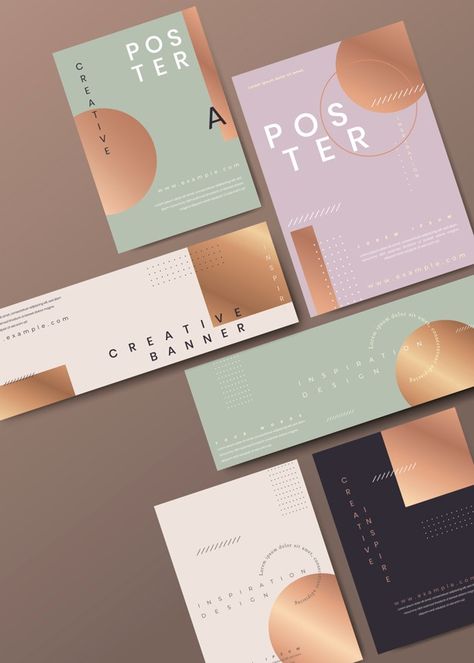 Feminine Poster, 目次 デザイン, Desain Editorial, Poster Layout, Set Free, Design Website, Graphic Design Branding, Stationery Set, Poster Template