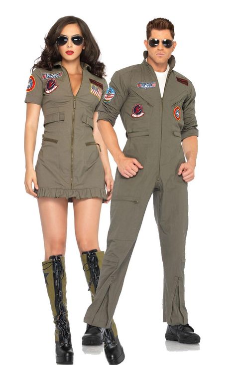 idk about the whole couple thing, but it would be awesome to go as Goose/Iceman and Maverick with a friend Goose Costume, Diy Costumes Women, Hallowen Ideas, Pirate Halloween Costumes, Pirate Halloween, Couples Halloween Outfits, Hallowen Costume, Cute Couple Halloween Costumes, Halloween Costumes For Couples