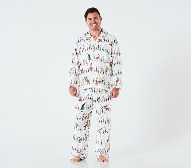 Grinch™ Flannel Family Christmas Pajamas | Pottery Barn Kids Flannel Pjs, Flannel Pajama Sets, Flannel Pajamas, The Grinch, Family Pajamas, Monogrammed Items, Christmas Day, Pottery Barn Kids, Soft Flannel