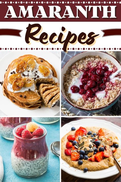 Amaranth Recipes Amaranth Porridge Recipes, Amaranth Flour Recipes, Amaranth Recipes, Gluten Free Sugar Free Recipes, Breakfast Tacos Recipe, Porridge Recipes, Puff Recipe, Curry Spices, Gluten Free Sugar Free