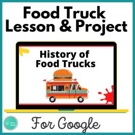 Food Truck Template, Food Truck Project, Truck Template, Food Truck Events, Culinary Lessons, Lesson Plan Ideas, Family And Consumer Science, Arts Ideas, Art Curriculum