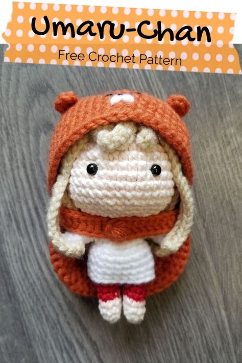 Scoodie Crochet, Crochet Canvas, Amigurumi Anime, Hood Crochet, Doll Base, Stitch Letters, Umaru Chan, Braided Scarf, Pillow Crochet