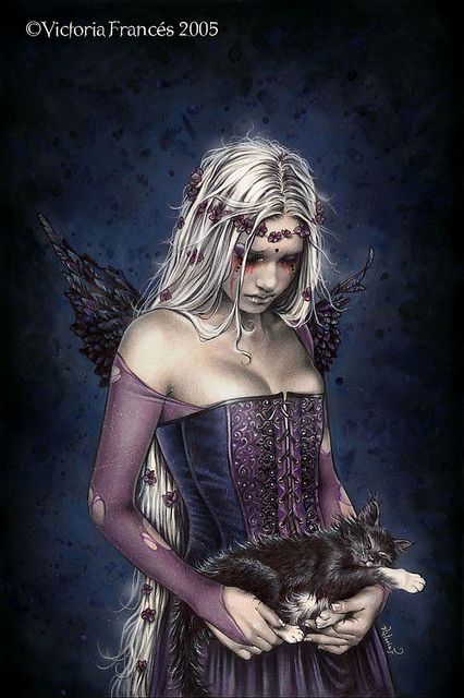 Victoria France, Luis Royo, Boris Vallejo, Vampire Art, France Art, Goth Art, Angels And Demons, Arte Fantasy, Gothic Art