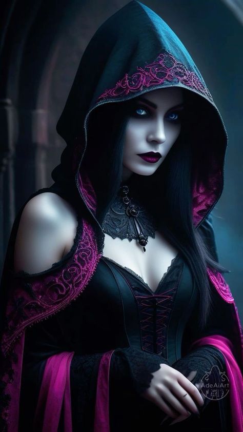 Goth Princess Aesthetic, Vampire Costume Women, Gothic Girl Art, Beautiful Darkness, Gothic Pictures, Miniatures Painting, Goth Princess, Goth Look, Vampire Costume