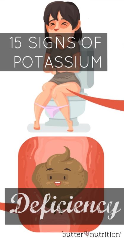 15 Signs of Potassium Deficiency (hint: these look a lot like low thyroid symptoms...) | Butter Nutrition Low Thyroid Symptoms, Potassium Deficiency, Calcium Deficiency, Low Thyroid, Thyroid Symptoms, Happiness Challenge, Magnesium Deficiency, Vicks Vaporub, Lose 40 Pounds