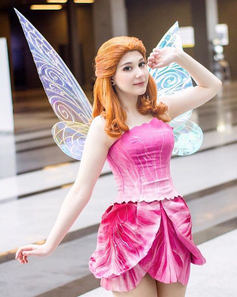 Rosetta Halloween Costume, Rosetta Cosplay, Rosetta Fairy Costume, Blossom Halloween Costume, Rosetta Costume, Disney Fairies Costumes, Hoco Outfits, Tinkerbell Cosplay, Disney Modern