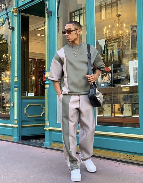 Athleisure Men, Style Masculin, Black Men Fashion Swag, Black Men Street Fashion, Men Street Fashion, Street Style Outfits Men, Street Fashion Men Streetwear, Men Stylish Dress, Guys Clothing Styles