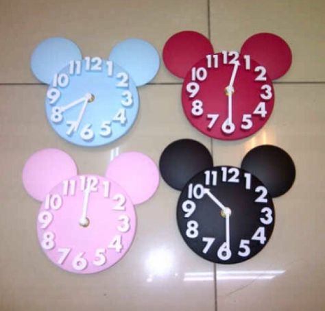 Mickey Mouse clock Mickey Mouse Clock, Wall Clock, Clock, 10 Things, Wall, Quick Saves