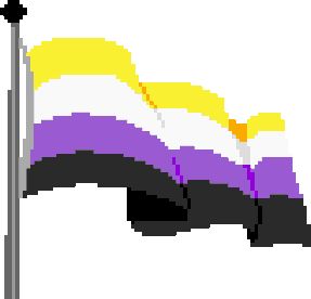 (click link for original) (OC) retro nonbinary flag gif #geocities #nonbinary #enby #enben #lgbt #trans #transgender #retro #2000's #yoloswagdrewthis #theythem Nonbinary Stimboard, Nonbinary Flag Aesthetic, Stimboard Clips, Enby Flag, Flag Gif, Stimboard Gifs, Stim Gifs, Nonbinary Flag, Transgender Flag