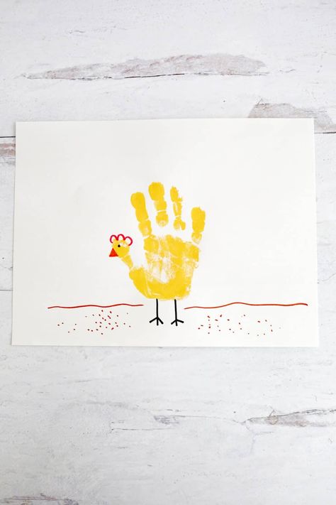 10 Handprint Animal Crafts That Kids Will Love! - Childhood Magic Handprint Animals, Kids Food Crafts, School Glue, Animal Crafts For Kids, Handprint Crafts, Daycare Crafts, Washable Paint, Zoo Animal, Pink Paint