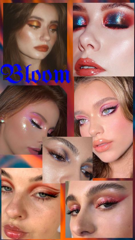 Winx Bloom makeup #winxclub #winxbloom #winxmakeup #makeupinspo Bloom Winx Club Makeup Look, Bloom Winx Club Makeup, Winx Club Makeup, Winx Makeup, Bloom Makeup, Winx Aesthetic, Winx Bloom, Club Makeup, Club Clothes