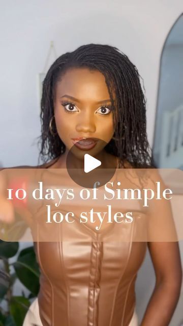 LocNationThe Movement on Instagram: "⭐️⭐️⭐️⭐️• @eat.love.locs 👀Watch me use a curling wand on my Microlocs for the first time! 🪄 

10 days of simple loc styles ✨Day 5 of 10✨ 

Would you use a curling wand for quick curls on your locs? 

•
•
•
•
•
•
•
•
•
•
•
•
•
•
•
•#locstylesforwomen #womenwithlocs #locstyles #locsofinstagram #loccommunity #4clocs #microlocsjourney #microlocs #microlocslondon #sisterlocks #locnation #locgang #loclove #loclivin #locqueen #locupdo #sisterlockstyles #curlylocs #naturalhairstyles #longlocs #loclife #locgoals #microlocstyles #locdqueen #thicklocs #melaninpoppin #blackgirlmagic 
 #blackgirlhairstyles" Microlocs 1 Year, Micro Locs Hairstyles For Women Short, Crinkle Loc Styles, Micro Loc Styles For Short Hair, Beginner Microloc Styles, Style Microlocs, Microlocs On Fine Hair, Styling Micro Locs, Mini Locs Natural Hairstyles