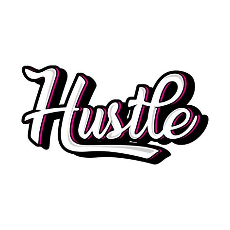 Check out this awesome 'hustle%2C+born+hustler' design on @TeePublic! Hustler Tattoo, Hustle Logo, Cursive Tattoo Letters, Hustle Design, Hustle Art, Awesome Fonts, Dolphin Drawing, Hustle Shirt, Lightning Logo