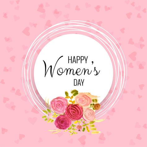 Download International Happy Women's Day - 8 March holiday background Vector Art. Choose from over a million free vectors, clipart graphics, vector art images, design templates, and illustrations created by artists worldwide! March Wallpapers, International Women's Day Wishes, Happy Womens Day Quotes, Women's Day Cards, March Holidays, Happy Birthday In Heaven, Women's Day 8 March, Mothers Day Images, Womens Month