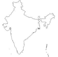 outline of map of India. idea for a small tattoo A Small Tattoo, Map Of India, About India, India Map, India Asia, Indian Festivals, Small Tattoo, Small Tattoos, Valencia