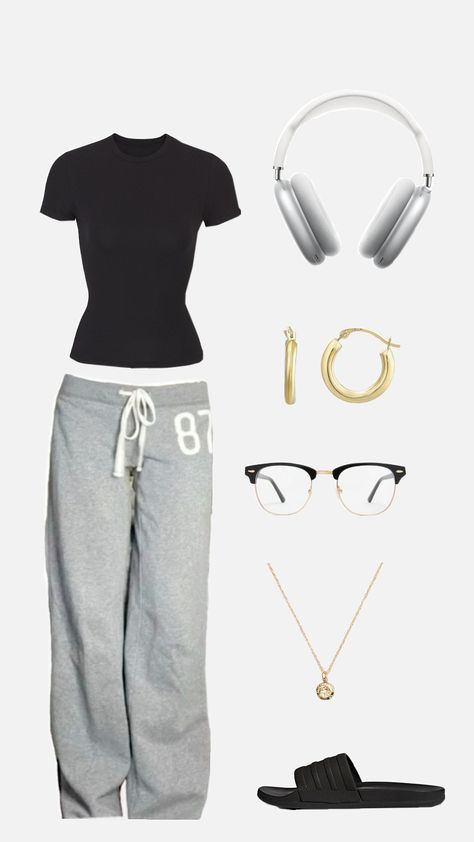 #outfit #outfitinspo #study #studyfit #studydate Studying Outfits, Study Outfit Comfy, Studying Outfit, Exam Outfit, Study Outfit, Pinterest Closet, Daily Fashion, Outfit Inspo, Closet