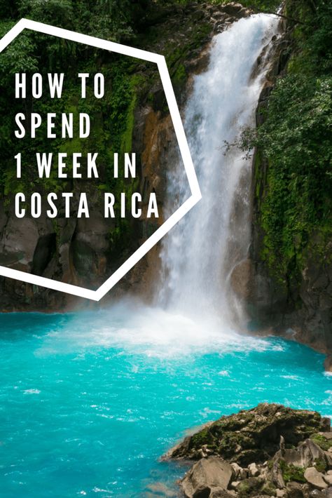 One Week In Costa Rica, Costa Rica Trip Itinerary, 1 Week Costa Rica Itinerary, Costa Rica Tours, Costs Rica Vacation, Costa Rica October, Costa Rica Itinerary Two Weeks, Costa Rico Trip, 6 Days In Costa Rica