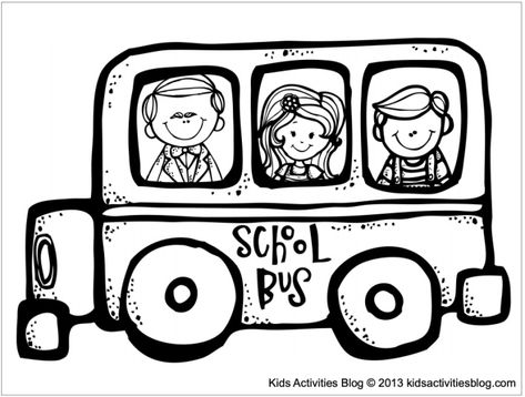 School Bus Coloring Page, Back To School Coloring Pages, Preschool Fine Motor Activities, Owl Coloring Pages, Start School, Kids Worksheets Preschool, Kid Coloring Page, School Coloring Pages, Preschool Fine Motor