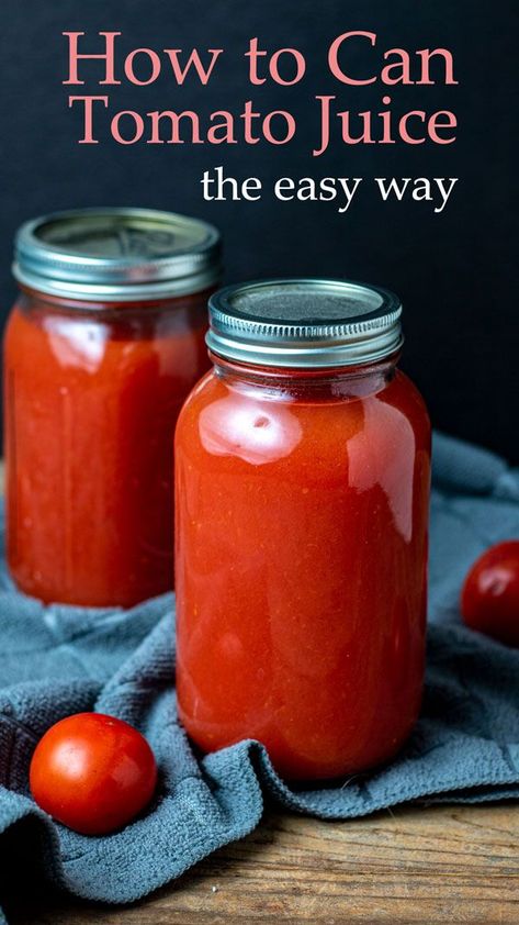 Canning Tomato Juice Water Bath, Tomatoe Juice Canned, Tomato Juice With Juicer, Canning Juice From Juicer, Homemade Tomato Juice For Canning, How To Make Fresh Tomato Juice, Juicing Tomatoes In Juicer, How To Make Tomato Juice At Home, Homemade Tomato Juice Recipes