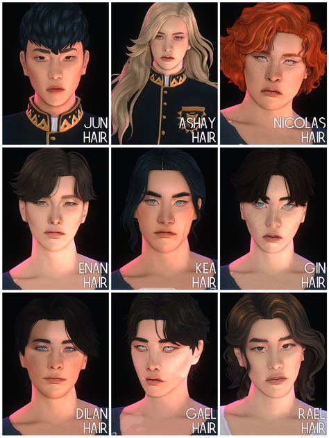 Sims 4 Cc Male Hair Dump, Cottage Core Sims 4 Cc Male, Long Hair For Men Sims 4 Cc, Sims 4 Simandy Hair, Sims 4 Male Cottagecore Cc, Simandy Cc, Sims 4 Simandy, Sims 4 Male Hair Cc Maxis Match, Sims 4 Cc Male Hair Maxis Match