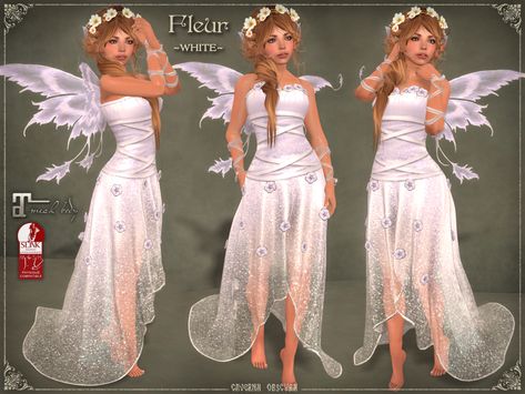 Sims 4 Cc Fairy Clothes Male, Sims 4 Fairy Outfit, Sims 4 Fairy Dress Cc, Fantasy Sims Cc Clothes, Fairy Wings Sims 4 Cc, Sims 4 Fairy Cc Clothing, Sims Fairy Cc, Fairy Sims 4 Cc, White Fantasy Dress