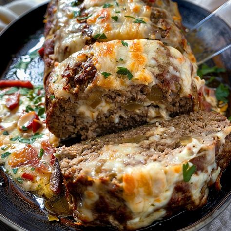 Best Turkey Meatloaf Recipes, Cheese Burger Meatloaf, Buffalo Turkey Meatloaf, Meatloaf With Cheez Its, Savory Cheesesteak Meatloaf, Cheesy Turkey Meatloaf, Cream Corn Casserole, Leftover Meatloaf, Meatloaf Ingredients