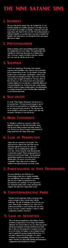 WHY DOES SATANISM SEEM LIKE SUCH AN ACCEPTING RELIGION?!?!?!?!?!?!?!?!?! Satanic Sins, Angle And Demon, The Nines, When He, Psychology, Things To Come