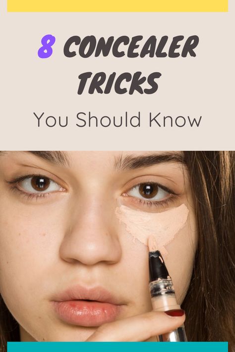 Cover Up Dark Circles Under Eyes, Concealer Under Eye, Covering Dark Undereye Circles, Eye Bags Makeup, Concealer Tips, Best Under Eye Concealer, Concealer Tricks, Brown Smokey Eye Makeup, Dark Circles Makeup