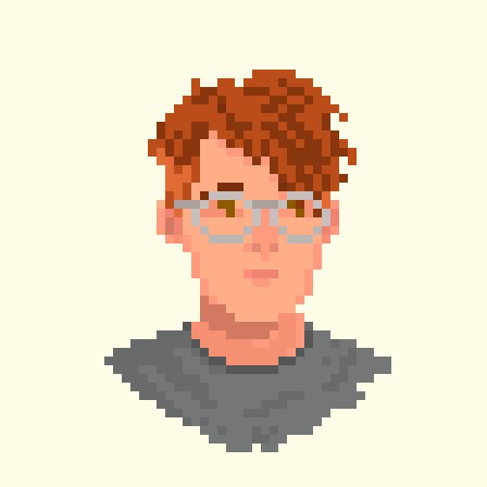 PIXEL ON YOU, PIXEL ON YOUR COW — i saw your pixel art self portrait and i thought... Pixel Art Portrait, Art Self Portrait, Piskel Art, Pixel Characters, Pixel Art Characters, Pixel Art Games, Pixel Games, Needlepoint Tapestry, My Character