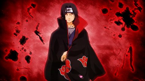 Itachi Uchiha Wallpaper HD Akatsuki Wallpaper, Itachi Akatsuki, Guitar Images, Itachi Mangekyou Sharingan, Youtube Cover, Naruto And Sasuke Wallpaper, Mangekyou Sharingan, Moving Wallpapers, Naruto Images