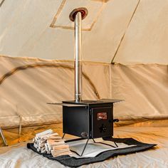 Camping Heater, Camping Wood Stove, Boutique Camping, Woodburning Stove, Zelt Camping, Tent Stove, Hot Water Tank, Stove Accessories, Perfect Pizza