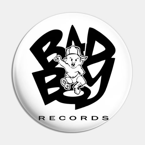 Bad Boy Entertainment -- Choose from our vast selection of pins to match with your desired size to make the perfect custom pin. Pick your favorite: Movies, TV Shows, Art, and so much more! Available in small and large. Perfect to wear or to decorate your bag or backpack with. Bad Boy Entertainment, Bad Boy Records, 90s Logos, Motivational Svg, Hip Hop Music, Bad Boy, Custom Pins, Favorite Movies, Tv Shows