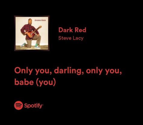 Dark Red Song, Dark Red Lyrics, Dark Red Steve Lacy, Red Song Lyrics, Mac Widgets, Red Song, Relatable Lyrics, Diy Phone Case Design, Red Icons