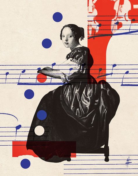 The Dizzying Democratization of Baroque Music | The New Yorker Classical Music Album Covers, Baroque Poster Design, Classical Music Concert Poster, Classical Music Poster Design, Baroque Graphic Design, Baroque Collage, Cristiana Couceiro, Classical Music Poster, Baroque Music