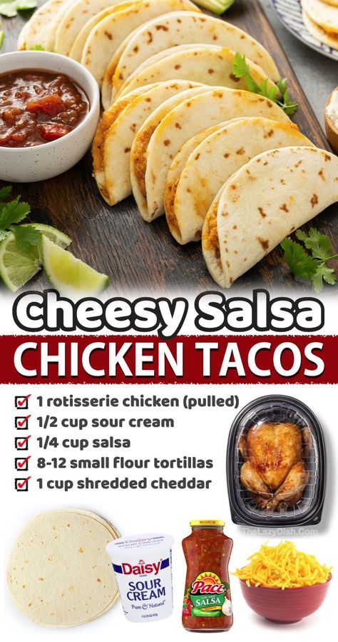 20 Cheap Family Dinners (Quick & Easy Meals!) Salsa Chicken Tacos, Cheap Family Dinners, Cheap Family Meals, Easy Cheap Dinners, Fast Dinner Recipes, Salsa Chicken, Cheap Dinner Recipes, Fast Dinners, Cheap Dinners