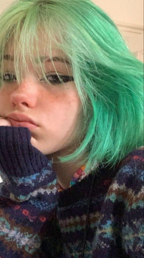 Dye Colors, Gender Envy, Hair Dye Colors, Hair Dye, Green Hair, Dyed Hair, Hair Inspiration, Hair Hair, Dye