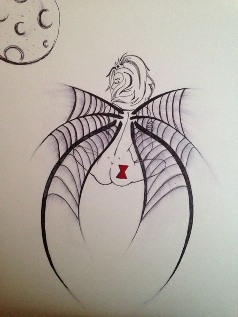 Spider Fairy Spider Fairy Tattoo, Gothic Fairy Wings Tattoo, Goth Fairy Wings Tattoo, Dark Fairy Wings Drawing, Spider Fairy, Spider Gothic Tattoo, Fairy Wing Tattoos, Wood Nymph, Wood Nymphs