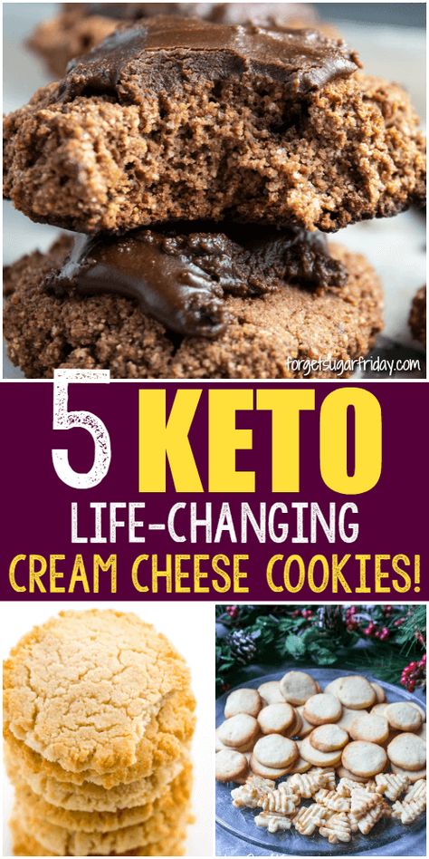 Cream Cheese Cookies Recipes, Keto Cream Cheese Cookies, Chocolate Chip Cream Cheese, Nutritious Eating, Cheese Cookies Recipe, Cream Cheese Cookie Recipe, Iced Chocolate, Keto Cream Cheese, Keto Cookie Recipes