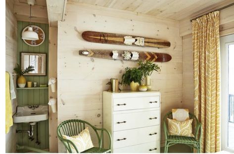 Cottage Photos, Tropical Cottage, Chalet Bedroom, Lake Cottage Decor, Cabin Rooms, Cottage Bedrooms, Sarah Richardson Design, Muskoka Cottage, Sarah Richardson