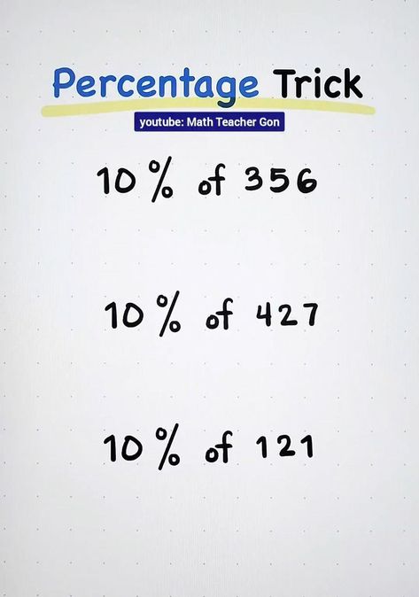 Percentage Tricks, Percentages Math, Math Tutorials, Math Tutor, Higher Learning, Year 7, Math Methods, Math Tricks, Math Teacher