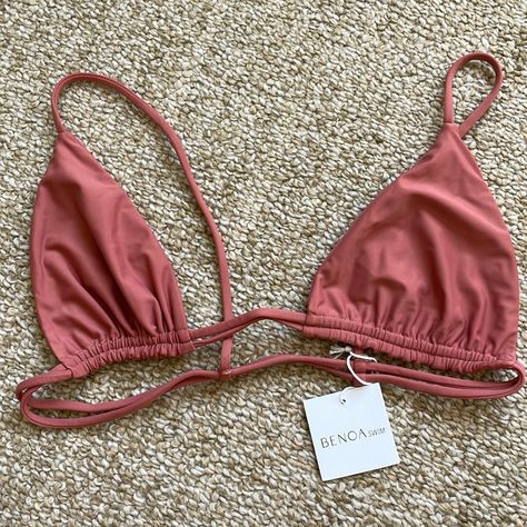 New With Tags Benoa Siena Bikini Top Color: Wild Orchid Size Large Benoa Swim, Wild Orchid, Swim Swim, Summer Bikinis, Dream Clothes, New Wardrobe, Fashion Brand, Bathing Suits, Hawaii