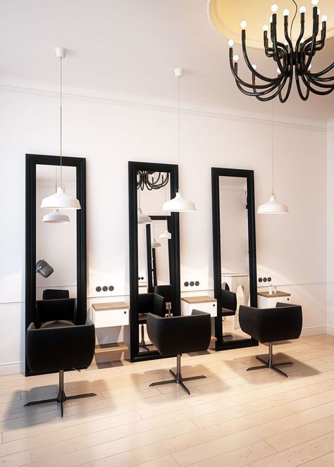 Small Beauty Salon Interior Design, Small Salon Designs, Salon Interior Design Ideas, Hair Salon Interior Design, Small Salon, Salon Design Ideas, Nail Salon Interior Design, Beauty Salon Interior Design, Nail Salon Interior