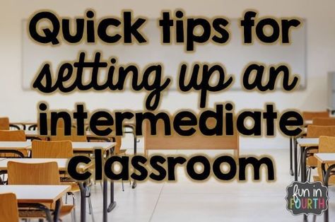 Find out these ideas and tips for setting up an elementary classroom. Fourth Grade Classroom, Intermediate Classroom, Fall Lesson Plans, September Activities, Fall Lessons, Classroom Freebies, High School Classroom, Foundational Skills, Classroom Setup