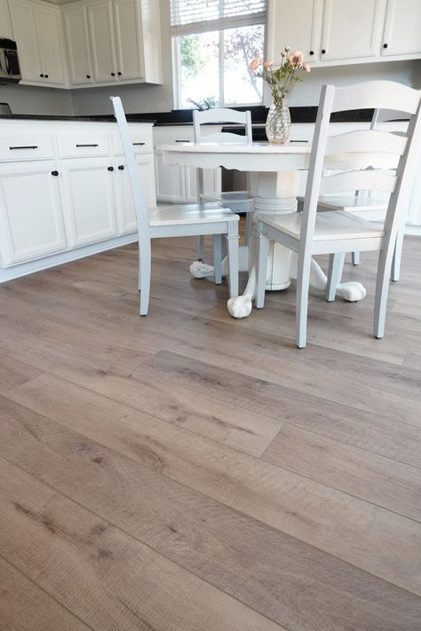 Provenza Vinyl Flooring Review - Cutesy Crafts Provenza Floors, Beautiful Flooring, Lvp Flooring, Floor And Decor, Flooring Inspiration, Luxury Vinyl Plank Flooring, Floor Colors, Vinyl Plank Flooring, After Photos