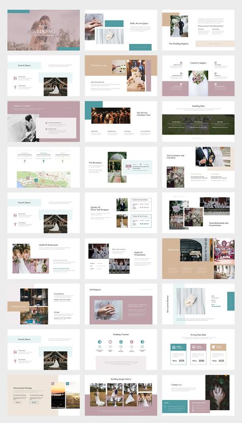 Wedding Powerpoint, Wedding Presentation, Wedding Planning Templates, Presentation Template Design, Business Ppt, Powerpoint Design Templates, We're Getting Married, Powerpoint Presentation Templates, Wedding Registry