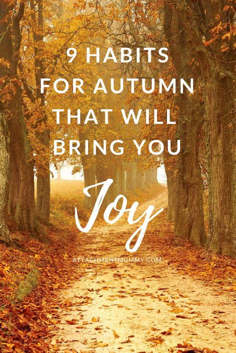 9 Habits to bring Joy to Your Life This Autumn Autumn Reset, Autumn Motivation, Mom Wellness, Autumn Goals, Unit Study Ideas, Summer Camp At Home, Camp At Home, November Ideas, Cozy Life