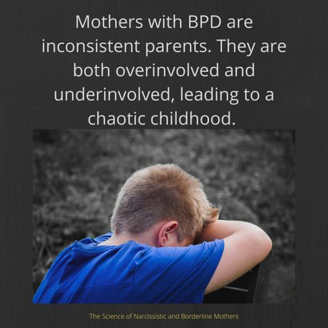 Mothers with BPD frequently oscillate between over- and under-involvement in their parenting style. Parenting Types, Parenting Style, Childhood Development, Parenting Styles, Personality Disorder, What Happened To You, Family Relationships, Psychiatry, A Mother